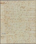 Letter to [George Mitchell, Dagsborough, Del.]