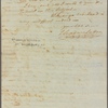 Letter to [George Mitchell, Dagsborough, Del.]