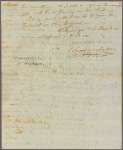 Letter to [George Mitchell, Dagsborough, Del.]