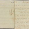 Letter to [Joseph Reed?]