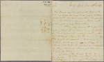 Letter to [Joseph Reed?]