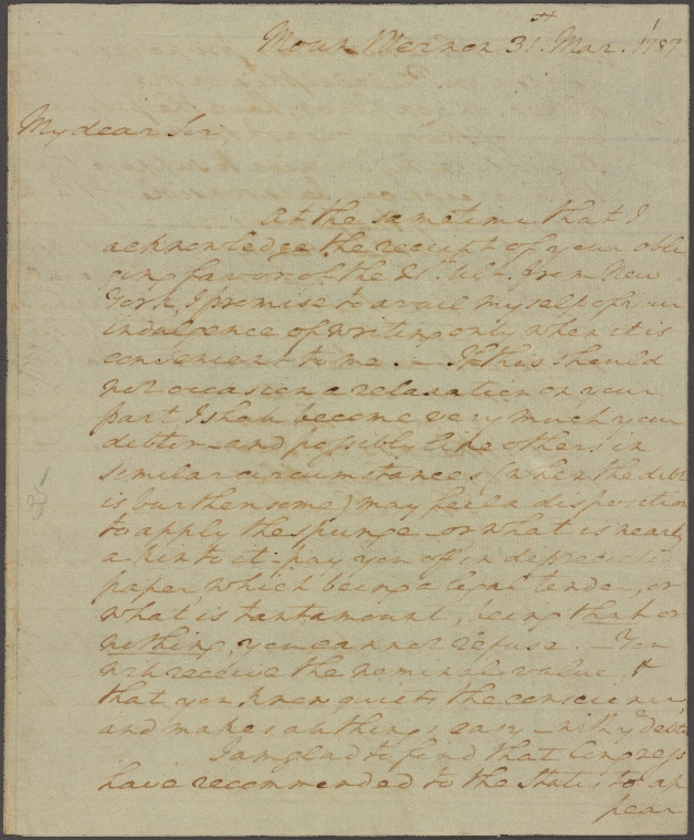 Letter to James Madison - NYPL Digital Collections