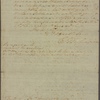 Letter to James Madison