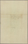 Letter to J[eremiah] Wadsworth