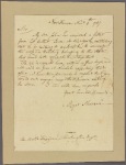 Letter to Benjamin Huntington, Norwich [Conn.]