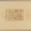 Letter to Thomas Mifflin, Governor of Pennsylvania