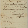 Letter to [Joseph] Hubley [Lancaster, Penn.]