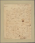 Letter to Thomas Rodney, Wilmington
