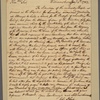 Letter to Benjamin Harrison, Governor of Virginia