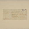 Letter to John Pitchlynn, Interpreter to the Chactaw Nation
