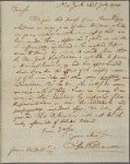 Letter to James Iredell, Hillsbro or Edenton [N. C.]