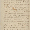 Letter to [Jacob] Read
