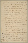 Letter to [Jacob] Read