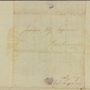 Letter to Justin Ely, West Springfield