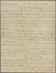 Letter to James Madison, New York