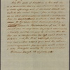 Letter to Edmund Randolph, Philadelphia