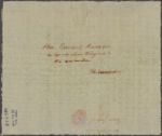 Letter to Edmund Randolph, Philadelphia