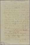 Letter to John Kean, Cashier of the Bank of the United States, Philadelphia.