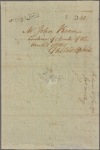 Letter to John Kean, Cashier of the Bank of the United States, Philadelphia.
