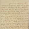 Letter to John Penn, Hillsborough