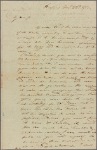 Letter to [James Iredell, Edenton, N. C.]