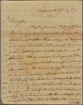 Letter to [Paine] Wingate
