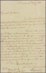 Letter to William Duer and Richard Henry Lee, York Town, Penn.