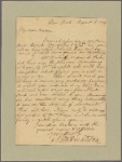 Letter to Mrs. Mary Campbell, Trenton