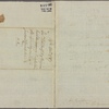 Letter to [George Clinton,] Governor of New York