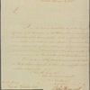 Letter to Cyrus Griffin [New York]
