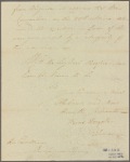 Letter to Gov. John Langdon [New Hampshire]