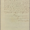 Letter to Joseph Jones, Richmond