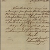 Letter to Marinus Willet