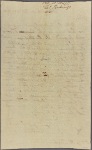 Letter to E[lias] H[asket] Derby, [Salem, Mass.]