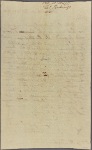Letter to E[lias] H[asket] Derby, [Salem, Mass.]
