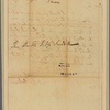Letter to [James] Iredell [New York?]