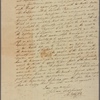 Letter to [Horatio Gates.]