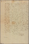 Letter to [Horatio Gates.]