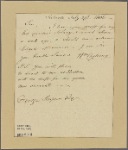 Letter to George Simpson [Cashier of the Bank of the United States, Philadelphia]