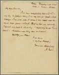 Letter to Mrs. H[annah] Iredell, Philadelphia