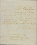 Letter to Richard Cutts, [Washington]