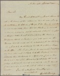Letter to Mr. Jackson