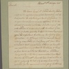 Letter to [William] Coxe [Trenton, N. J.]