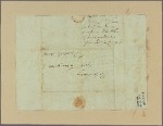 Letter to Gov. [William] Livingston, Elizabethtown