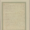 Letter to [George Washington, Philadelphia.]