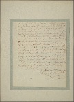 Letter to [George Washington, Philadelphia.]