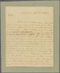 Letter to [Gov. Patrick Henry, Richmond, Va.]