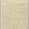 Letter to [Richard Rush, London.]