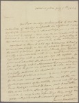 Letter to [Richard Rush, London.]