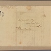 Letter to Joseph Clay, Savannah
